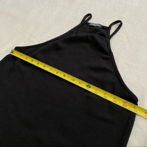 *SOLD* American Apparel Black Halter Tank Top Size Small. - Picture 5 of 8